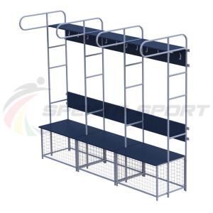 Купить Индивидуальное место хоккеиста ширина 580 мм. (3-х секционный) в Туле 