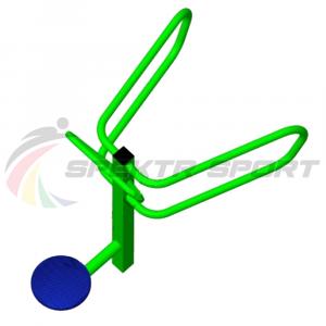 Купить Уличный тренажер взрослый Диск + Брусья ТС 110-2 в Туле 