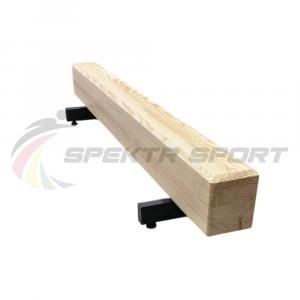 Купить Бревно гимнастическое 1,5 м на металлических низких опорах  в Туле 