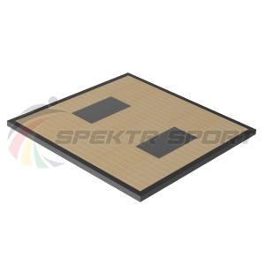 Купить Помост тяжелоатлетический с окантовкой 3х3х0,1м, рез. амортизаторы 1х0,5х0,04м в Туле 