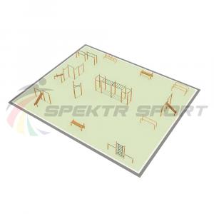 Купить Парковая площадка для Воркаут и WRK 2_76mm в Туле 