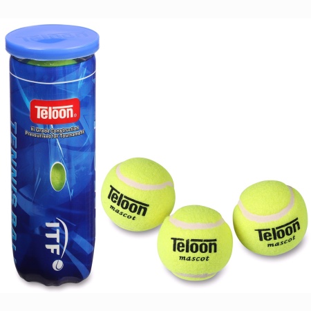 Купить Мяч для большого тенниса Teloon 616Т Р3  (3 шт) в Туле 