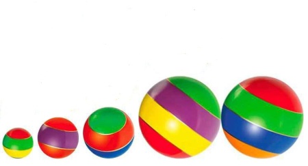 Купить Мячи резиновые (комплект из 5 мячей различного диаметра) в Туле 