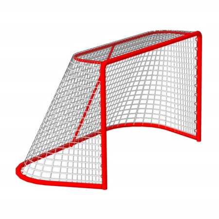 Купить Сетка хоккейная на ворота 1,22мх1,83мх0,5мх1,15м, нить 3,5 мм, узловая в Туле 