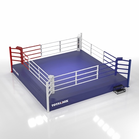Купить Ринг боксерский Totalbox на помосте 0,5 м, 6х6м, 5х5м в Туле 