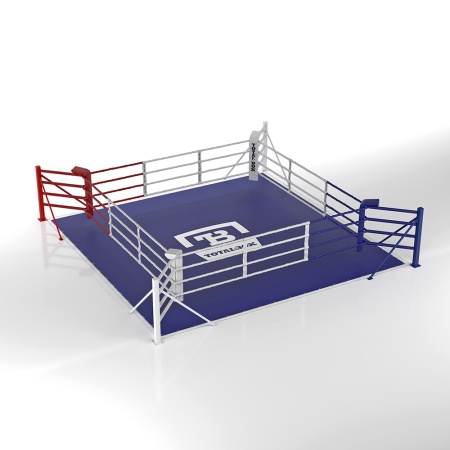 Купить Ринг боксерский напольный Totalbox на упорах 4х4м в Туле 