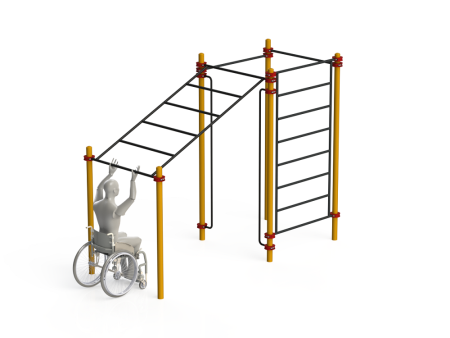 Купить Спортивный комплекс для инвалидов-колясочников WRK-D15_76mm в Туле 