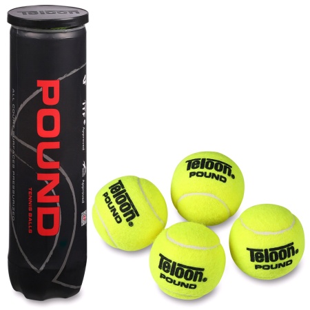 Купить Мяч для большого тенниса Teloon 828Т Р4  (4 шт) в Туле 