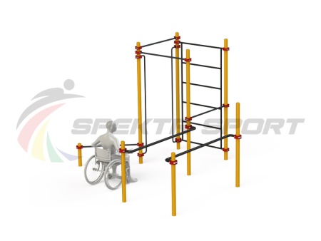 Купить Спортивный комплекс для инвалидов-колясочников WRK-D18_76mm в Туле 