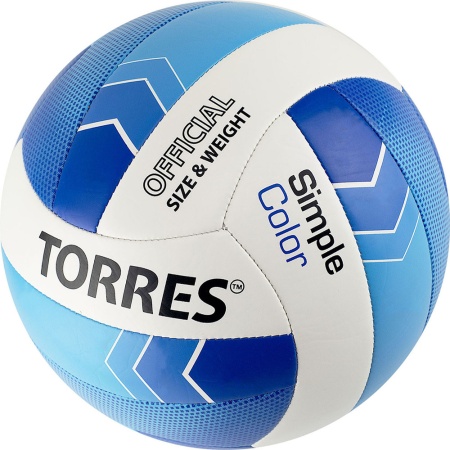 Купить Мяч волейбольный Torres Simple Color любительский р.5 в Туле 